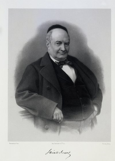Charles Augustin Sainte-Beuve 1804-1869 - C. Bornemann