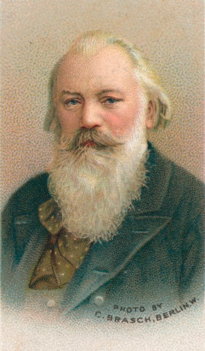 Johannes Brahms était un compositeur et pianiste allemand - C Brasch