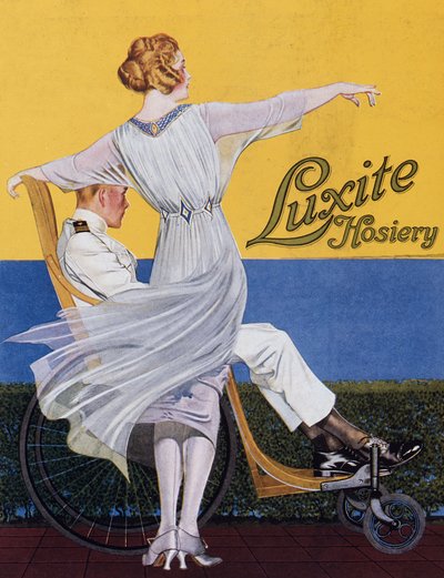 Publicité pour les bas Luxite, de Vogue magazine, 1919 - C. Coles Phillips
