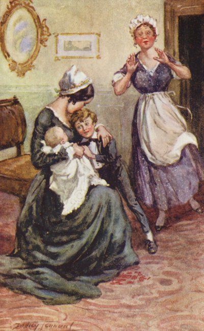 Illustration pour David Copperfield de Charles Dickens - C. Dudley (after) Tennant