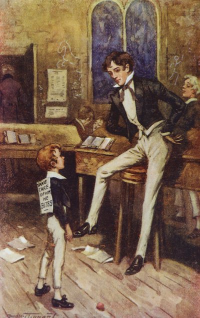Illustration pour David Copperfield de Charles Dickens - C. Dudley (after) Tennant