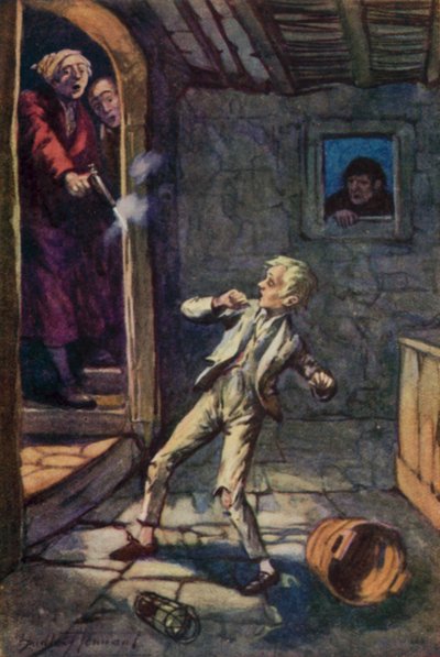 Illustration pour Oliver Twist de Charles Dickens - C. Dudley (after) Tennant