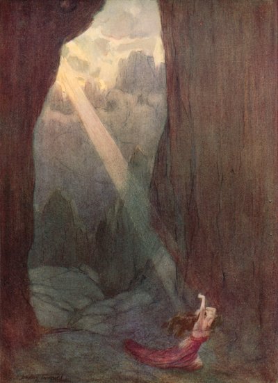 À travers la vallée - C. Dudley (after) Tennant