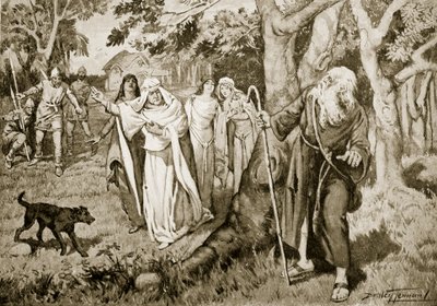 La rencontre de Kenneth et Fenella, 993, illustration de 