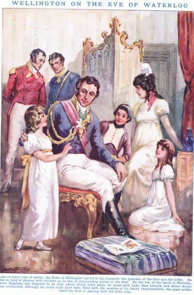 Wellington à la veille de Waterloo AD 1815 - C. Dudley Tennant