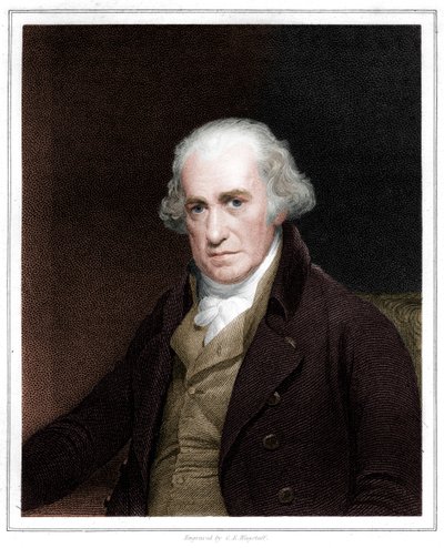 James Watt, ingénieur écossais, 1833 - C. E. Wagstaff