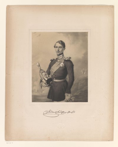 Portrait de Frédéric Charles, prince de Prusse - C. Fischer