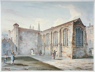 Chapelle de la Sainte-Trinité, Leadenhall Street, connue sous le nom de Leadenhall Chapel, City de Londres - C John M Whichelo
