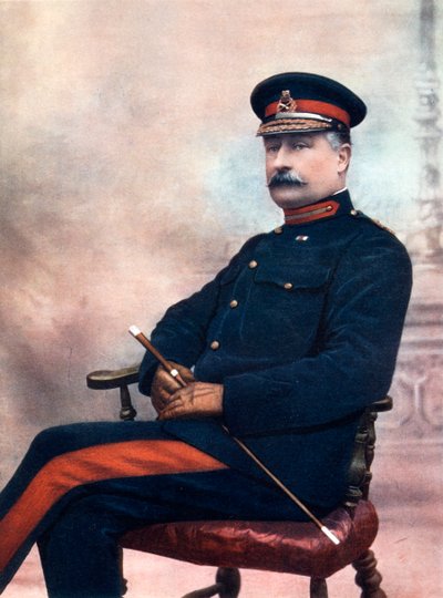 Major-Général Charles Edmond Knox, commandant la 12e brigade, Afrique du Sud - C Knight