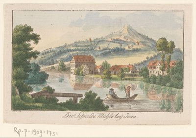 Vue de la scierie près de Jena - C. Müller