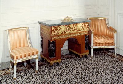 Mobilier Premier Empire : le bureau de l