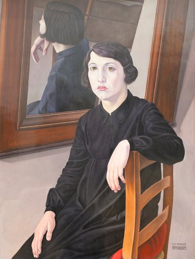 Femme au miroir - Cagnaccio di San Pietro