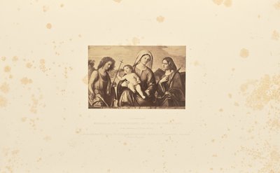 Mariage de Sainte Catherine par Cima da Conegliano - Caldesi and Montecchi