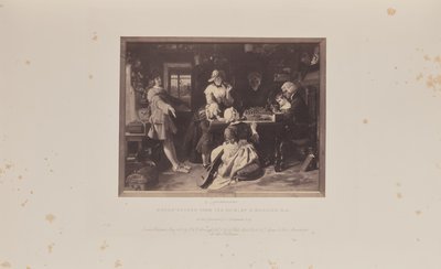 Le retour de Moïse de la foire, par D. Maclise, R.A. - Caldesi and Montecchi