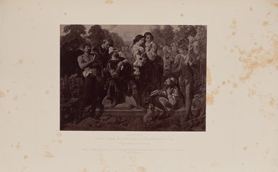 Scène de As You Like It, par D. Maclise, R.A. - Caldesi and Montecchi