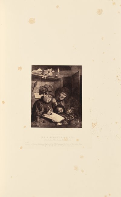 Les Misers, par Q. Matsys - Caldesi and Montecchi