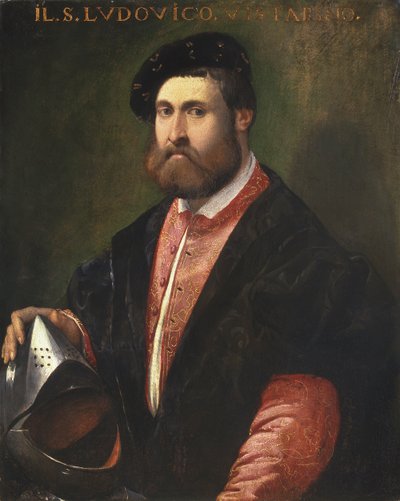 Portrait du capitaine Ludovico Vistarini - Callisto Piazza