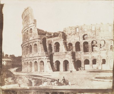 67. Colisée, Rome, deuxième vue, mai 1846 - Calvert Jones