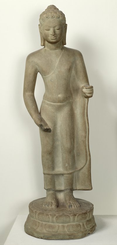 Bouddha debout, de Tuol Ta Hoy, Vat Phnom, Udong - Cambodian School