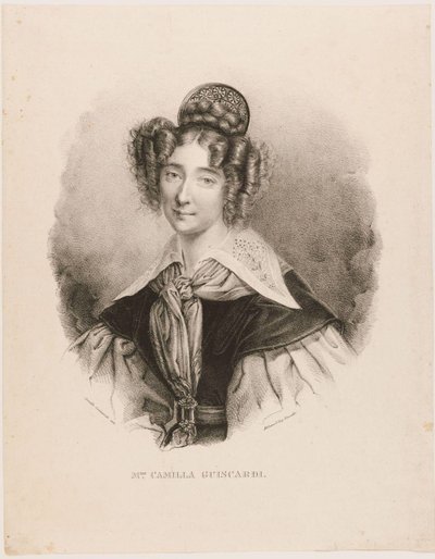Autoportrait de jeunesse de Camilla Guiscardi - Camilla Guiscardi