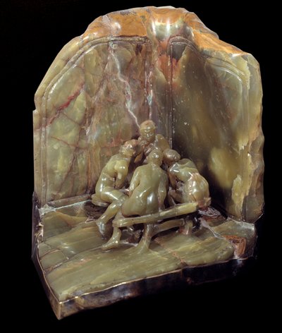 Les causeuses 1897 (bronze et onyx) - Camille Claudel