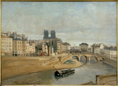 Le quai des Orfèvres - Jean Baptiste Camille Corot