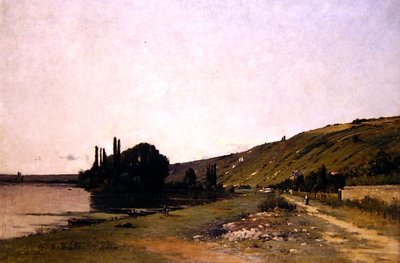 Vue de la Seine à Vétheuil - Camille Emile Dufour