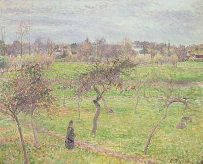 Pommiers dans un pré à Eragny, 1894 - Camille Jacob Pissarro