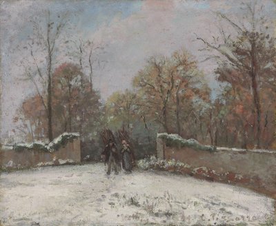 Entrée dans la forêt de Marly - Camille Jacob Pissarro