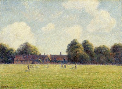 Hampton Court Green - Camille Jacob Pissarro