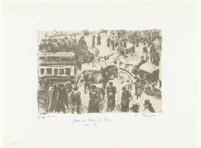 Place du Havre - Camille Jacob Pissarro