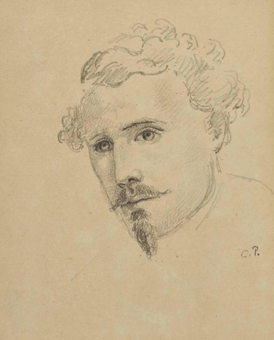Autoportrait, vers 1853 - Camille Jacob Pissarro
