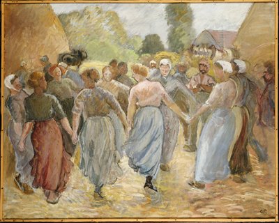 Le cercle - Camille Jacob Pissarro