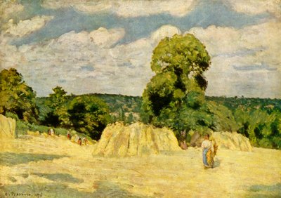 La Moisson, 1876, 1939 - Camille Jacob Pissarro