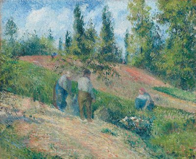 La Récolte, Pontoise, 1880 - Camille Jacob Pissarro