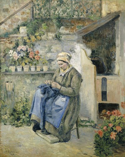 La Mère Jolly, 1874 - Camille Jacob Pissarro