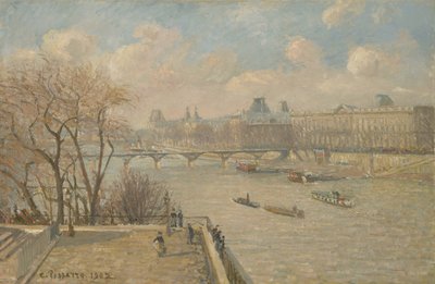 Le Louvre depuis le Pont Neuf, 1902 - Camille Jacob Pissarro