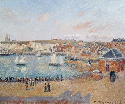 Le Port Extérieur à Dieppe, 1902 - Camille Jacob Pissarro