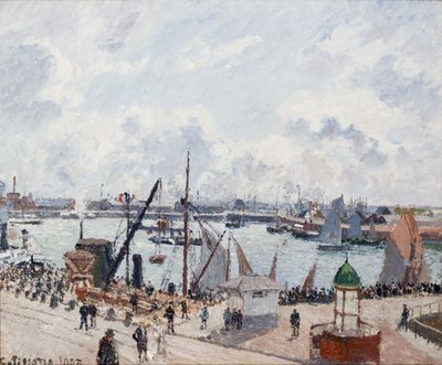 Le Port Extérieur du Havre. Matin. Soleil - Camille Jacob Pissarro