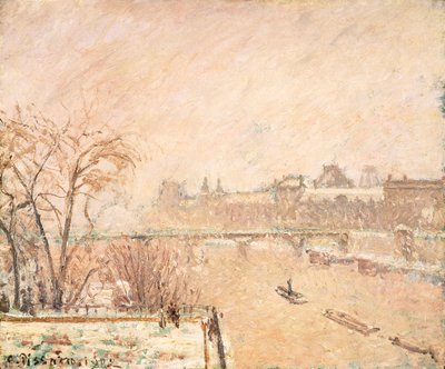 La Seine depuis le Pont-Neuf - Camille Jacob Pissarro