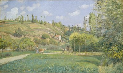 Un vacher à Valhermeil, Auvers-sur-Oise, 1874 - Camille Jacob Pissarro