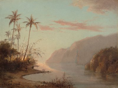 Un ruisseau à Saint-Thomas, Îles Vierges, 1856 - Camille Pissarro