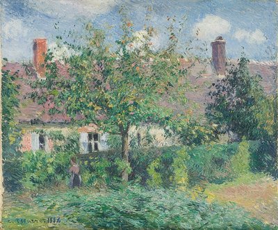 Ferme à Éragny. 1884 - Camille Jacob Pissarro