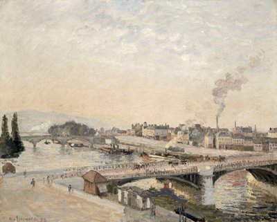 Ponts Boieldieu et Corneille - Camille Jacob Pissarro