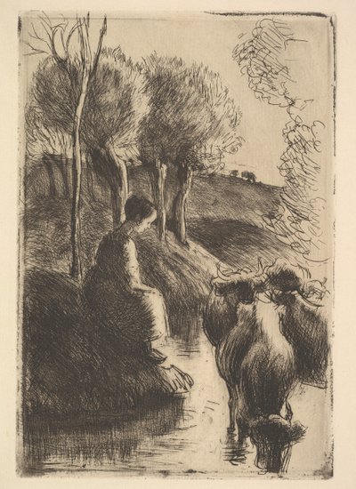Vacher, au bord de l