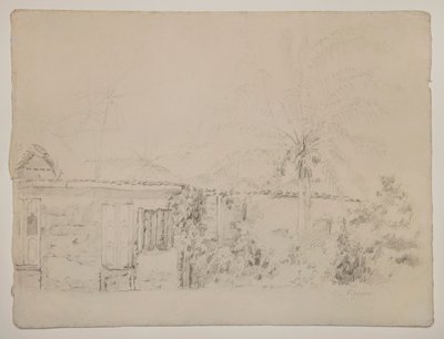 Maisons et Palmiers - Camille Pissarro
