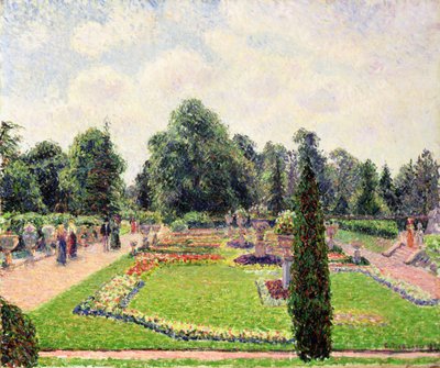 Jardins de Kew - Chemin vers la grande serre - Camille Jacob Pissarro
