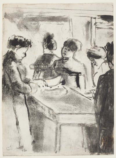 La Charcuterie (1895) - Camille Jacob Pissarro