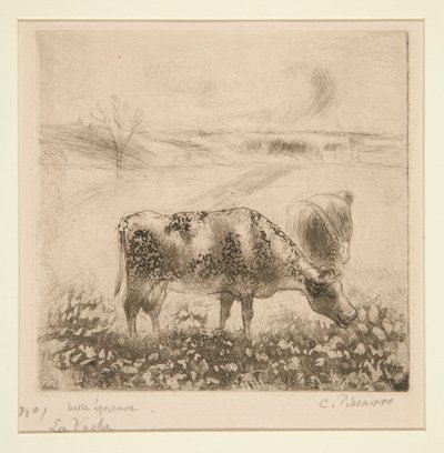 La Vache - Camille Pissarro