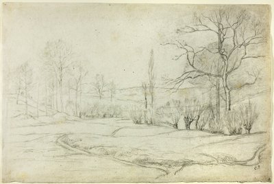 Paysage à Montfoucault - Camille Pissarro
